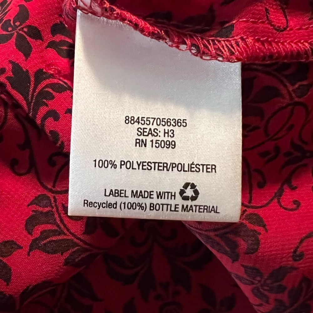 ‎NWT! Covington patterned blouse - Picture 8 of 11